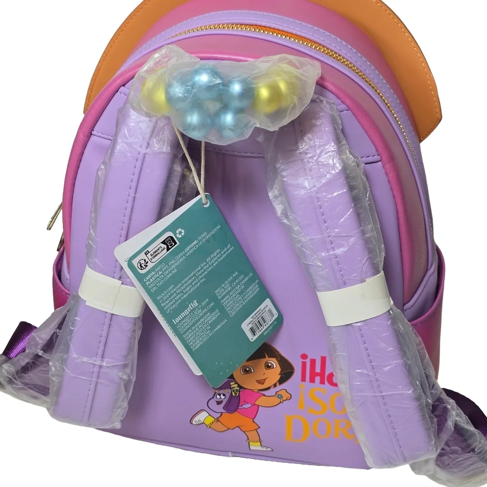 Loungefly Dora Explorer Figural Mini Backpack NWT Nickelodeon